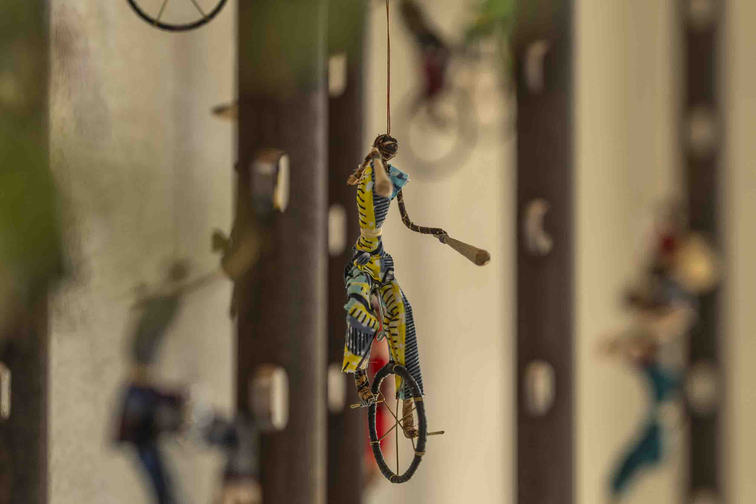 Details and art in the spa at JW Marriott Mount Kenya Rhino Reserve Safari Camp