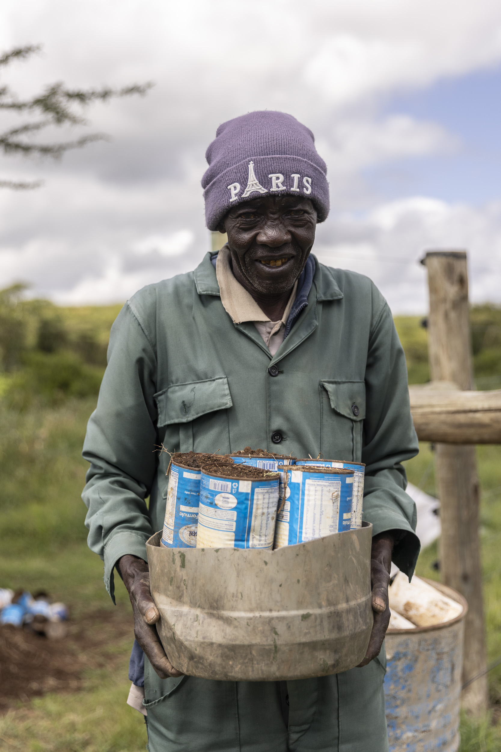 Reforestation and conservation work at Solio Game Reserve