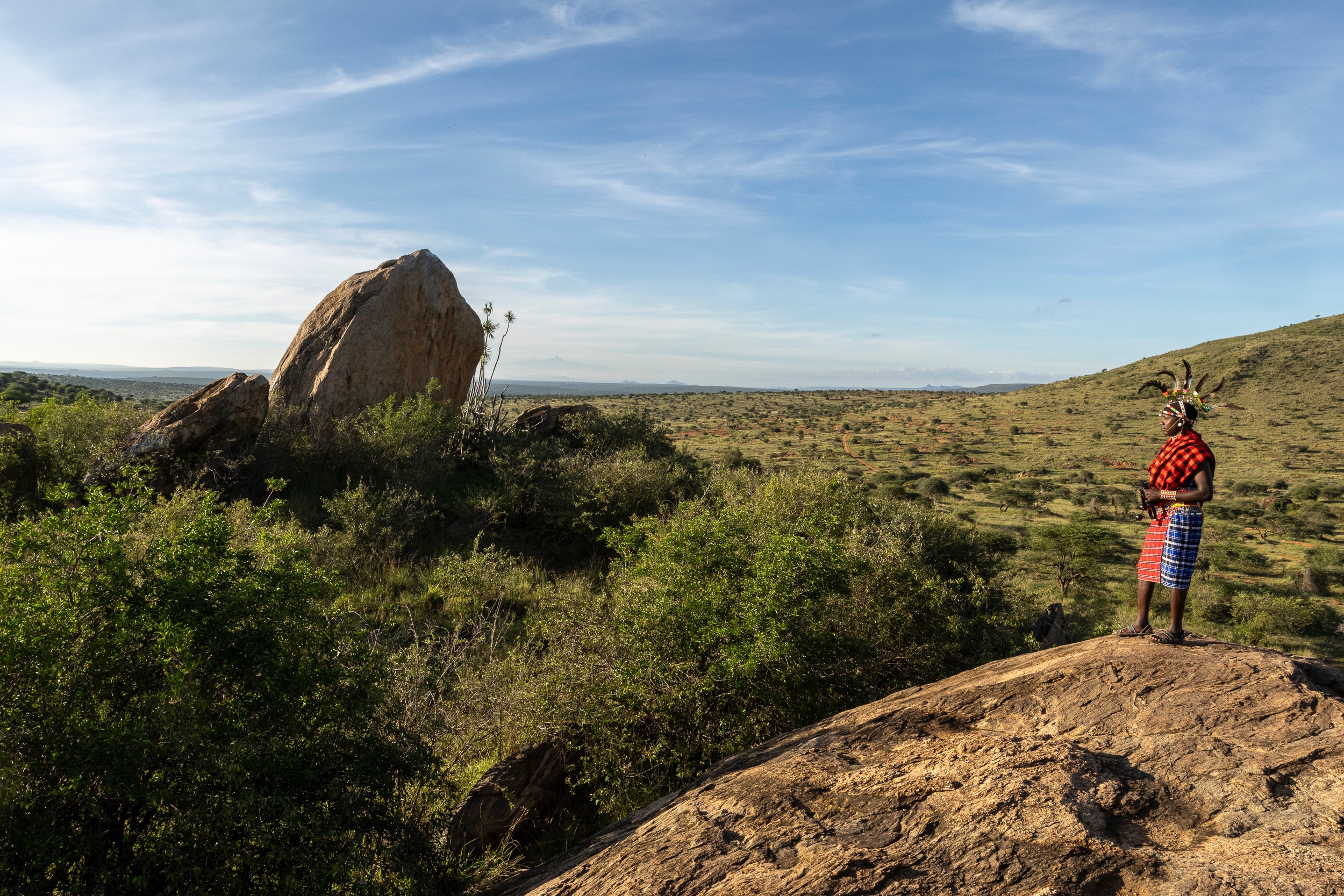 A kopje at Elewana Loisaba Tented Camp, Loisaba, Kenya
